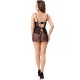 LIVCO CORSETTI FASHION CIELO LC 20211 CAMISA TANGA NEGRO S M