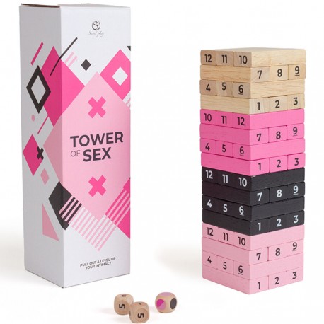 SECRETPLAY JUEGO DE MADERA TOWER OF SEX