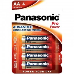 PANASONIC PRO POWER PILA ALCALINA AA LR6 BLISTER4