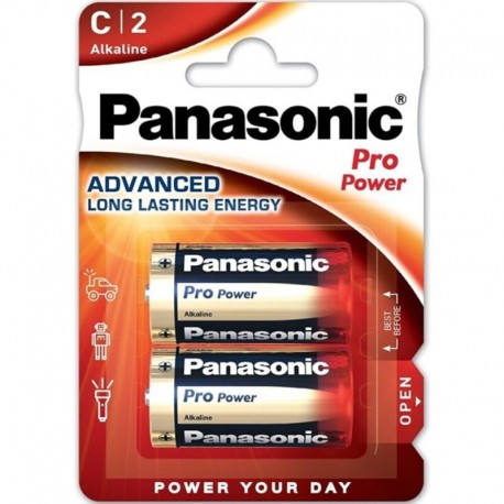 PANASONIC PRO POWER PILA ALCALINA C LR14 BLISTER2