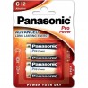 PANASONIC PRO POWER PILA ALCALINA C LR14 BLISTER2