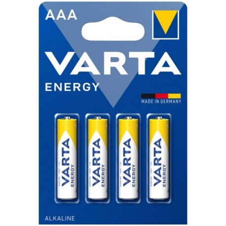 VARTA ENERGY PILA ALCALINA AAA LR03 BLISTER4
