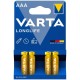VARTA LONGLIFE PILA ALCALINA AAA LR03 BLISTER4