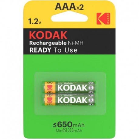 KODAK PILA RECARGABLE HR03 AAA 650mAh BLISTER2