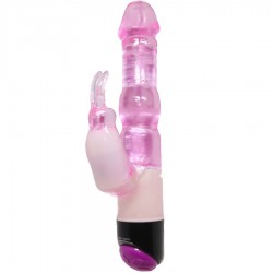 BAILE WAVES OF PLEASURE FANTASY VIBRADOR CON RABBIT 23 CM