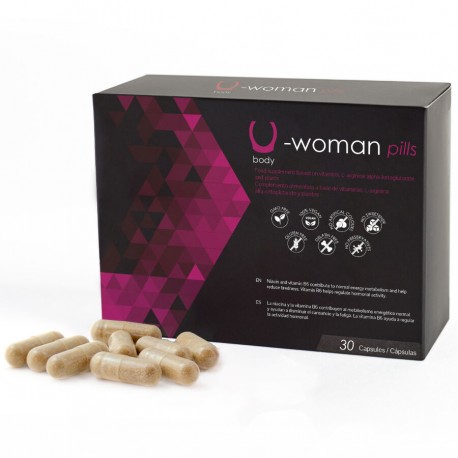 500 COSMETICS U WOMAN AUMENTO LIBIDO FEMENINA 30 CaPSULAS