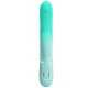 PRETTY LOVE GIGI VIBRADOR RABBIT MULTIFUNCIaN VERDE AGUA