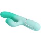 PRETTY LOVE GIGI VIBRADOR RABBIT MULTIFUNCIaN VERDE AGUA