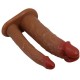 PRETTY LOVE YAIRON FUNDA PARA PENE DOBLE CON EXTENSIaN DE 4 CM MULATO