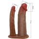 PRETTY LOVE YAIRON FUNDA PARA PENE DOBLE CON EXTENSIaN DE 4 CM MULATO