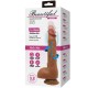 BAILE BEAUTIFUL WILKS VIBRADOR REALaSTICO DE 5 CONFIGURACIONES 25 CM MULATO