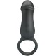 PRETTY LOVE TRAE ANILLO VIBRADOR NEGRO
