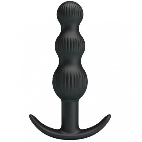 PRETTY LOVE SIDNEY VIBRADOR ANAL 10 VIBRACIONES NEGRO