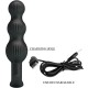 PRETTY LOVE SIDNEY VIBRADOR ANAL 10 VIBRACIONES NEGRO