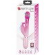 PRETTY LOVE DEJON VIBRADOR RABBIT 3 EN 1 MULTIFUNCIaN ROSA