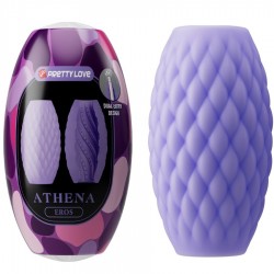 PRETTY LOVE ATHENA EROS MASTURBADOR MASCULINO SILICONA MORADO