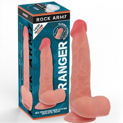 ROCKARMY RANGER DILDO REALISTA DUAL DENSITY LIQUID SILICONE 22 CM O 36 CM