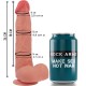 ROCKARMY RAPTOR DILDO REALISTA DUAL DENSITY LIQUID SILICONE 24 CM O 44 CM