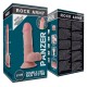 ROCKARMY DUAL DENSITY PANZER DILDO REALISTA 17 CM O 446 CM