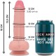 ROCKARMY MUSTANG DILDO REALISTICO LIQUID SILICONE 18 CM O 414 CM