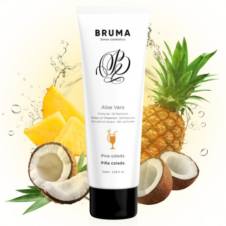 BRUMA GEL DESLIZANTE CON ALOE VERA SABOR A PIaA COLADA 100 ML