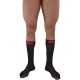 MACHO CALCETINES FINOS NEGRO ROJO TALLA aNICA