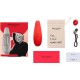 WOMANIZER MARILYN MONROE CLASSIC 2 ESTIMULADOR DE CLaTORIS ROJO INTENSO