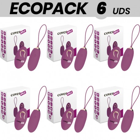ECOPACK 6 UDS COVERME HUEVO CONTROL REMOTO LAPI LILA