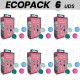 ECOPACK 6 UDS HAPPY LOKY KEGEL BEADS ENTRENAMIENTO SUELO PELVICO