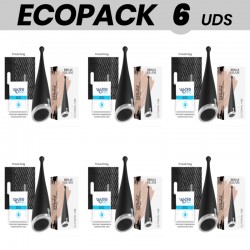 ECOPACK 6 UDS - BRILLY GLAM SPOT VIBE VIBRADOR CLITORIAL ORGASMICO SILICONA NEGRO