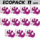 ECOPACK 11 UDS COVERME DEDAL ESTIMULADOR DE SILICONA RECARGABLE