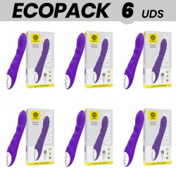 ECOPACK 6 UDS GALATEA DANTE VIBRADOR LILA COMPATIBLE CON WATCHME WIRELESS TECHNOLOGY