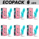 ECOPACK 6 UDS HAPPY LOKY MIKI VIBRADOR RABBIT