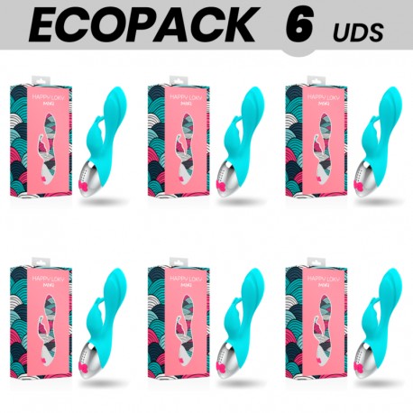 ECOPACK 6 UDS HAPPY LOKY MIKI VIBRADOR RABBIT