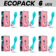 ECOPACK 6 UDS HAPPY LOKY MINI FUN VIBRADOR