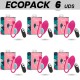 ECOPACK 6 UDS HAPPY LOKY OCIAN CONTROL REMOTO