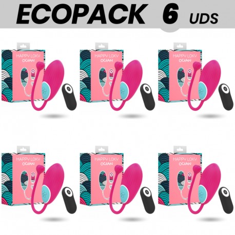 ECOPACK 6 UDS HAPPY LOKY OCIAN CONTROL REMOTO