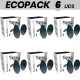 ECOPACK 6 UDS BLACKSILVER ZARA ESTIMULADOR CONTROL REMOTO