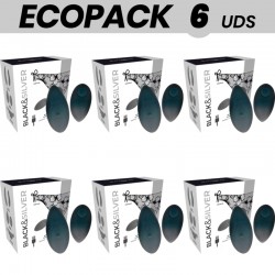ECOPACK 6 UDS BLACKSILVER ZARA ESTIMULADOR CONTROL REMOTO