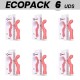 ECOPACK 6 UDS G SPOT GOHAN VIBRADOR PUNTO G LIGHT RED