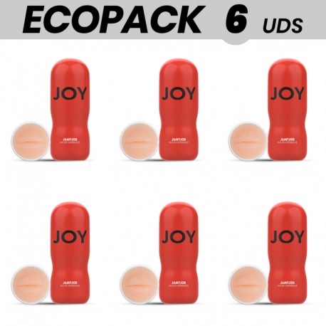 ECOPACK 6 UDS JAMYJOB MASTURBADOR BOCA EXCITANTE
