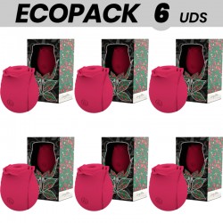 ECOPACK 6 UDS - MIA ROSE SUCCIONADOR CLÃTORIS POR ONDAS EDICIÃN LIMITADA - ROJO