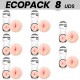 ECOPACK 8 UDS ADDICTED TOYS MASTURBADOR ANO 20