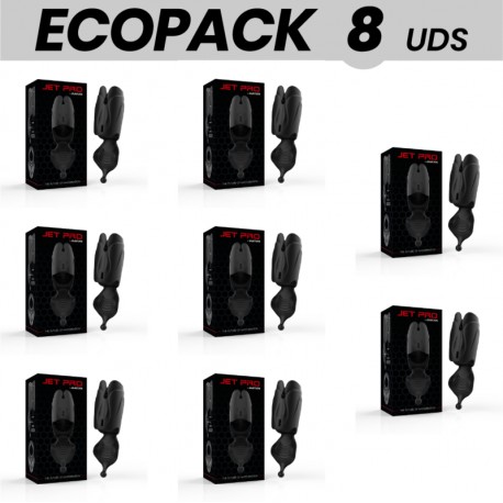 ECOPACK 8 UDS JAMYJOB MASTURBADOR STROKER VIBRADOR 2 MOTORES