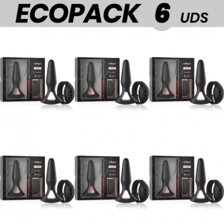 ECOPACK 6 UDS ANBIGUO WATCHME CONTROL REMOTO VIBRADOR PLUG ANAL ALEXANDRU