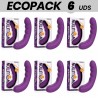 ECOPACK 6 UDS REWOLUTION REWOCURVY VIBRADOR FLEXIBLE RECARGABLE