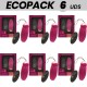 ECOPACK 6 UDS RITHUAL SITA HUEVO CONTROL REMOTO ROTACIaN DE PERLAS VIBRACIaN