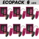 ECOPACK 6 UDS RITHUAL PRIYA HUEVO CONTROL REMOTO G SPOT VIBRACIaN