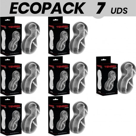 ECOPACK 7 UDS JAMYJOB EXTREME MASTURBADOR TENSEK 3 TRANSPARENTE