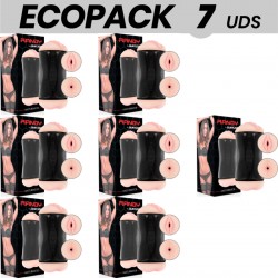 ECOPACK 7 UDS - JAMYJOB RANDY MASTURBADOR DOBLE ENTRADA - VAGINA Y ANO